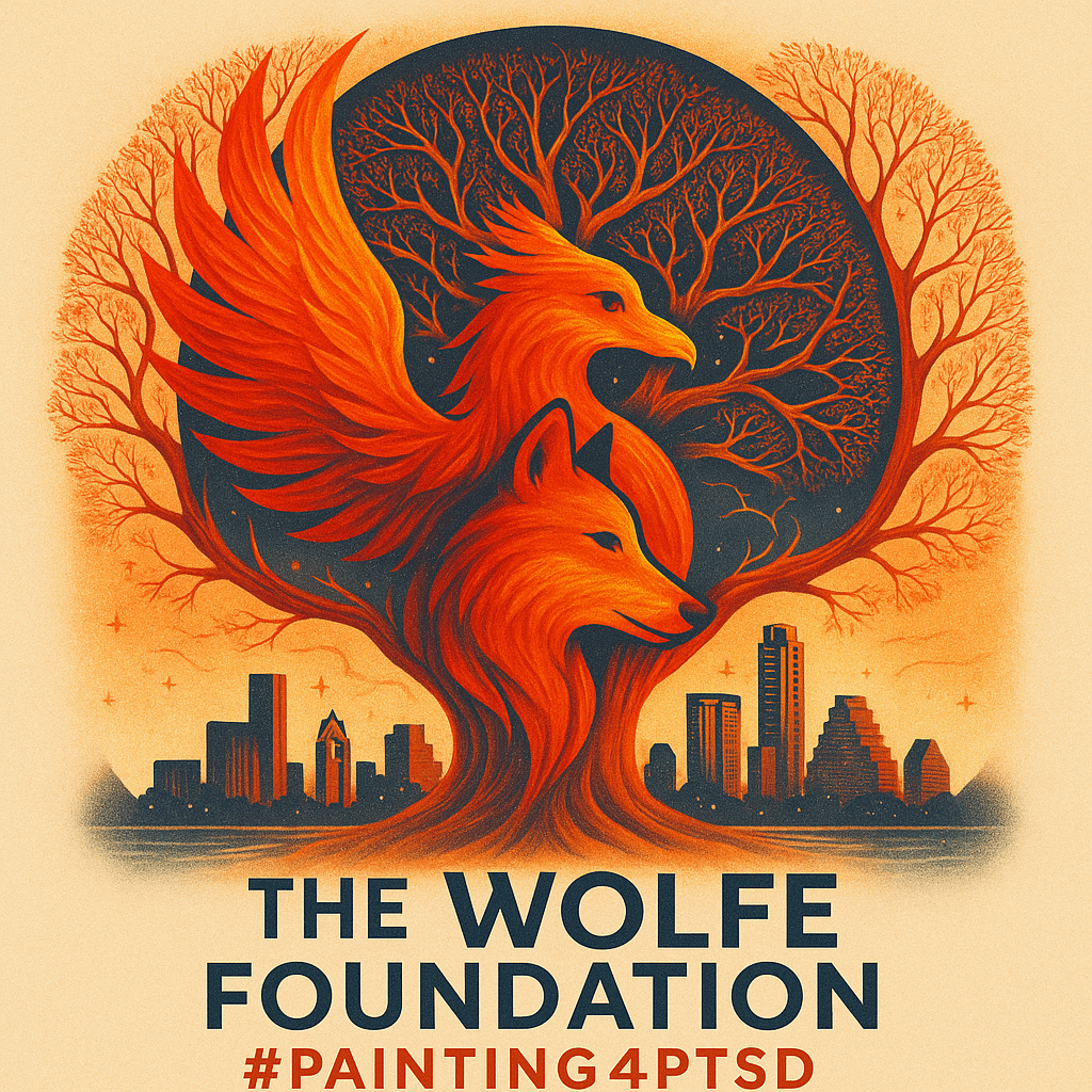 Austin Ketamine Clinic The Wolfe Foundation #PAINTING4PTSD